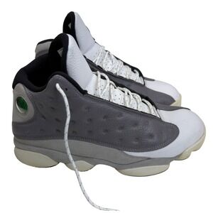 Air Jordan 13 Retro Atmosphere Mens Size 10.5 Basketball Shoes Gray White